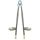 SpanSet Suisse 2 leg Glas Lifting Assembly 4250 3.5m Jeu de levage textile Main picture small